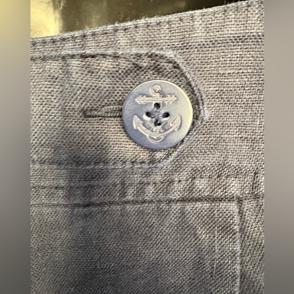 Ann Taylor LOFT
Blue Palazzo Sailor Pants
Women's Sz 2 Linen Wide Leg Pants - Picture 7 of 7